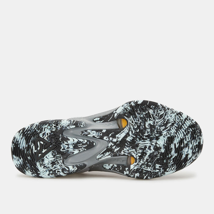 نايكي حذاء كرة السلة زوم فريك 4 للرجال رمادي image number 4