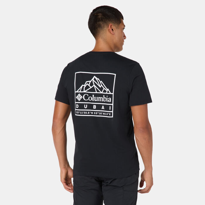 كولومبيا تيشيرت استوريان جرافيك سيتي للرجال رمادي image number 1