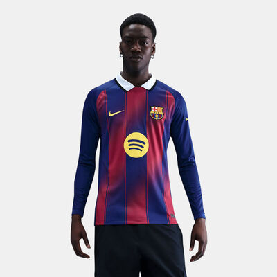 نايكي تيشيرت كرة القدم برشلونة 25/26 هوم ريبليكا للرجال أزرق