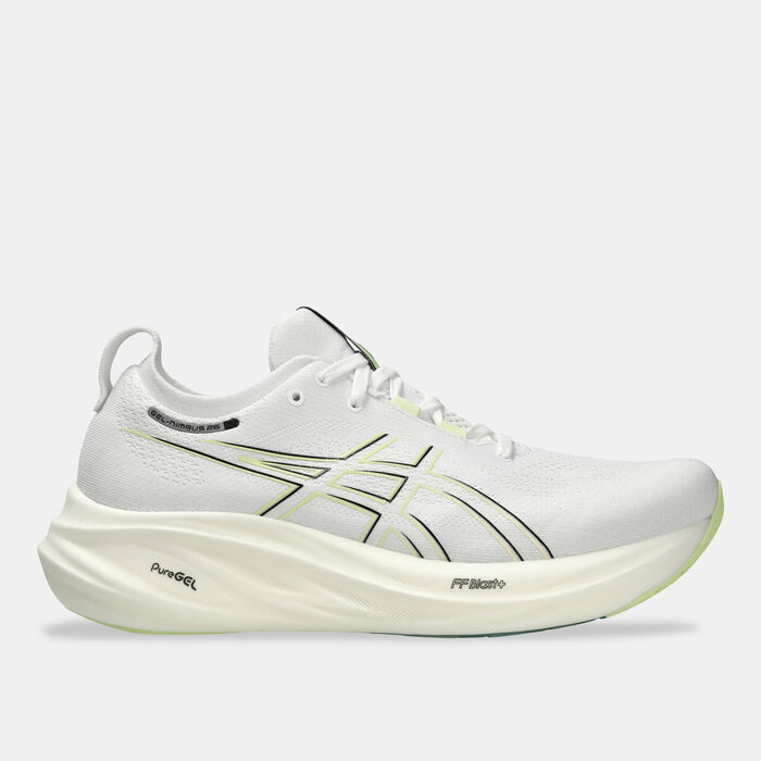 اسيكس حذاء الجري جل-نيمبوس 26 للرجال أبيض image number 0