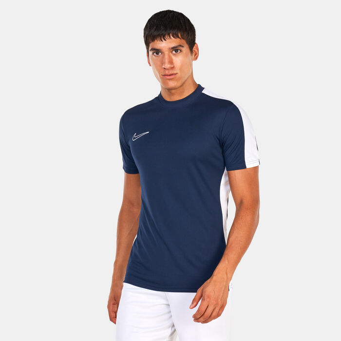 نايكي تيشيرت كرة القدم اكاديمي دراي-فت جلوبال للرجال أزرق image number 0