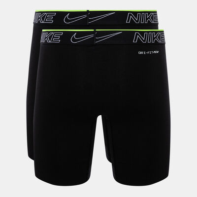 نايك بوكسر دراي-فت إيليت كوتون ستريتش للرجال (قطعتان) أسود