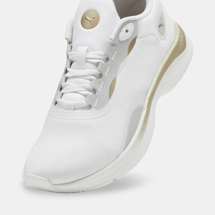 بوما حذاء سوفترايد اورلا ميتاليك دريم للنساء أبيض image number 4