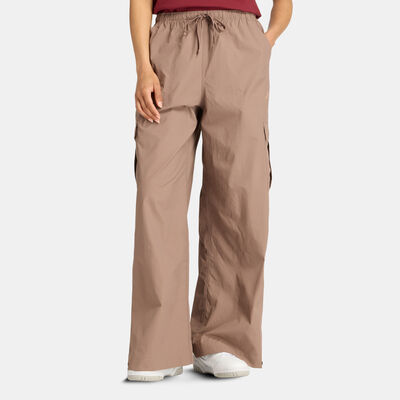 نيو بالانس بنطال كارجو منسوج للنساء بنى