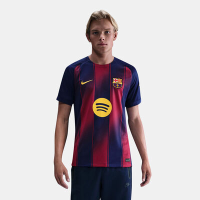 نايكي تيشيرت كرة القدم برشلونة 25/26 هوم ريبليكا للرجال أزرق
