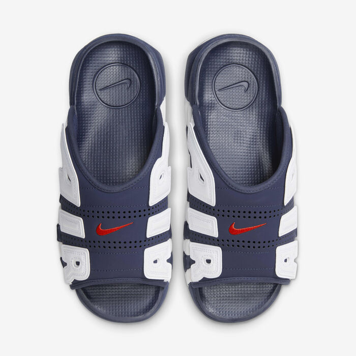 نايكي اير مور ابتمبو شبشب للنساء أزرق image number 4