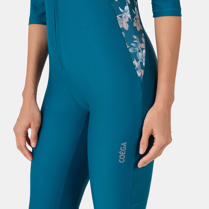 كويغا بدلة السباحة سليمكيني 4/3 للنساء أخضر image number 2