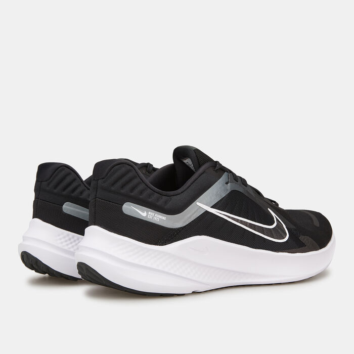 نايكي حذاء كويست 5 رود رانينج للرجال أسود image number 2