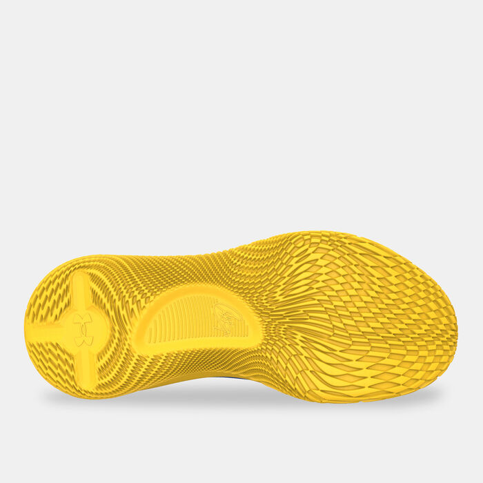 اندر ارمر حذاء كرة السّلة كيري 4 لو فلوترو أزرق image number 3