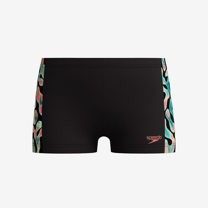 سبيدو شورت السباحة ديجيتال بانل للأطفال أسود image number 0