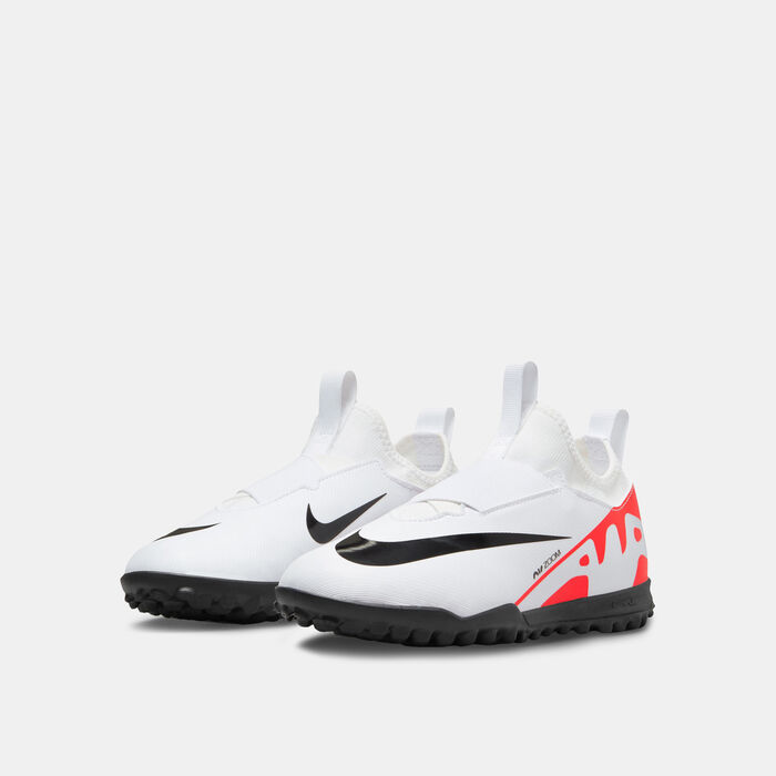 نايكي حذاء كرة القدم ميركوريال فيبور 15 اكاديمي لملاعب العشب الصناعي للاطفال الصغار والكبار أبيض image number 1