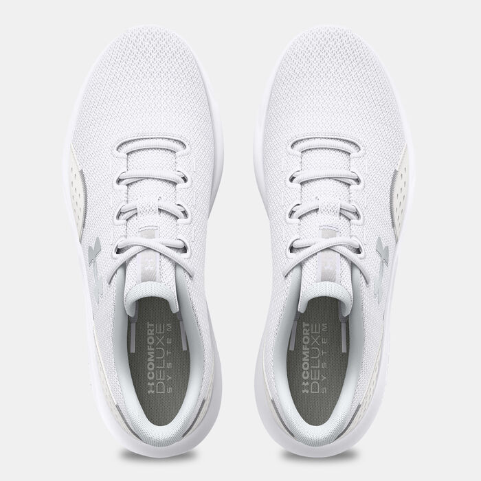 اندر ارمر حذاء الجري سيرج 4 للنساء أبيض image number 3