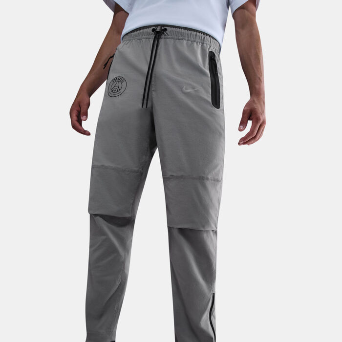 نايكي بنطال كرة القدم باريس سان جيرمان تك ووفن للرجال رمادي image number 5
