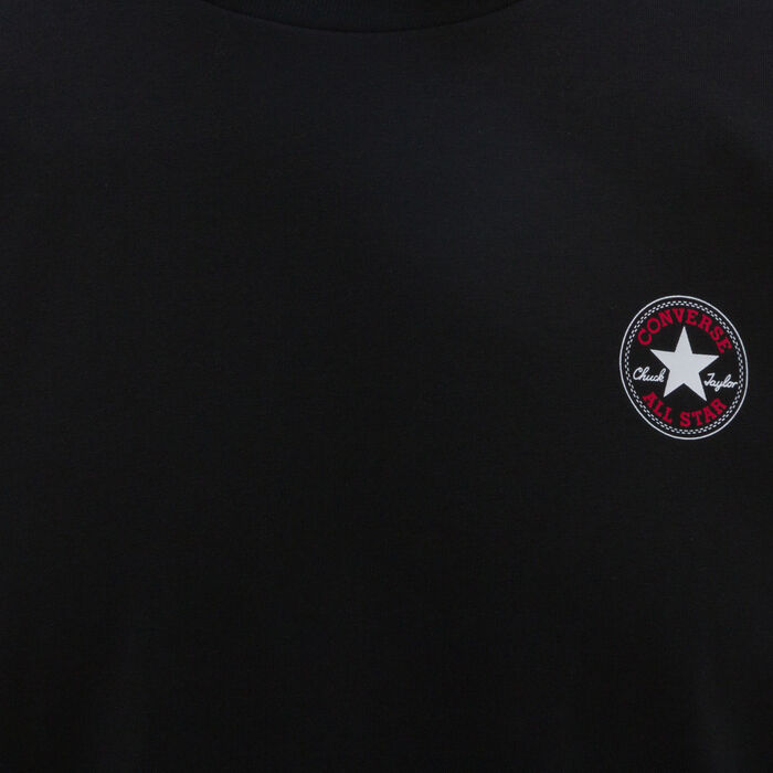 كونفرس تيشيرت جو-تو ميني باتش للجنسين أسود image number 2