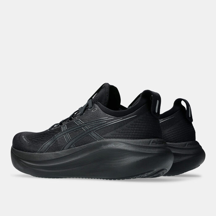 اسيكس حذاء الجري GEL-NIMBUS&trade; 27 وايد للرجال أسود image number 2