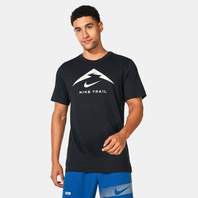 نايكي دراي-فت تيشيرت الجري تريل للرجال أسود