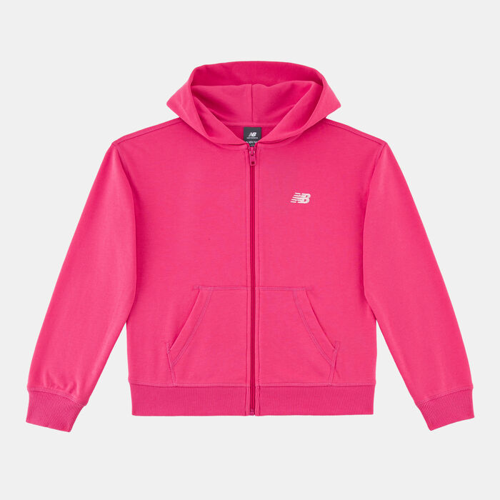 نيو بالانس طقم سمول لوجو قطعتين للأطفال وردي image number 1