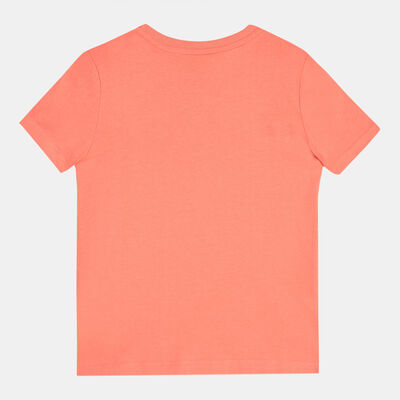 بوما تيشيرت الفا للاطفال الكبار برتقالي