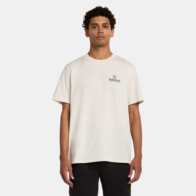 تمبرلاند تيشيرت إلوستريتد تري للرجال أبيض