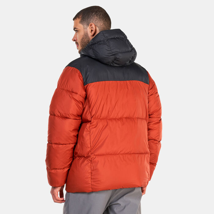 كولومبيا جاكيت بافكت هوديد للرجال أسود image number 1