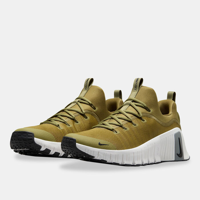 نايكي حذاء العمل الحر ميتكون 6 للرجال أخضر image number 1