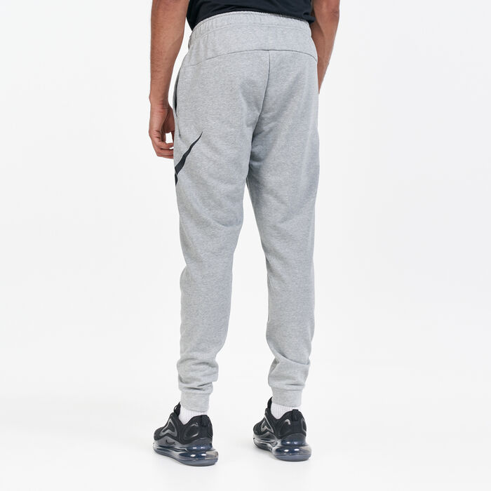 نايكي بنطال دراي-فِت دراي جرافيك تيبرد ترينينج للرجال رمادي image number 1