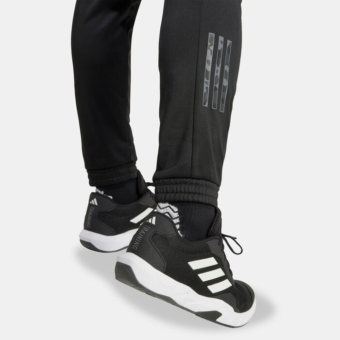 اديداس بنطال التمرين ترين اسنشالز كامو للرجال أسود image number 4