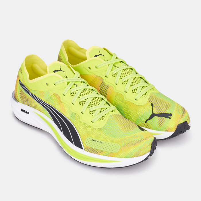 بوما حذاء الجري ليبريت نايترو 2 للرجال أصفر image number 2