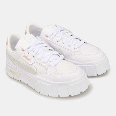 بوما حذاء مايزي ستاك للنساء أبيض