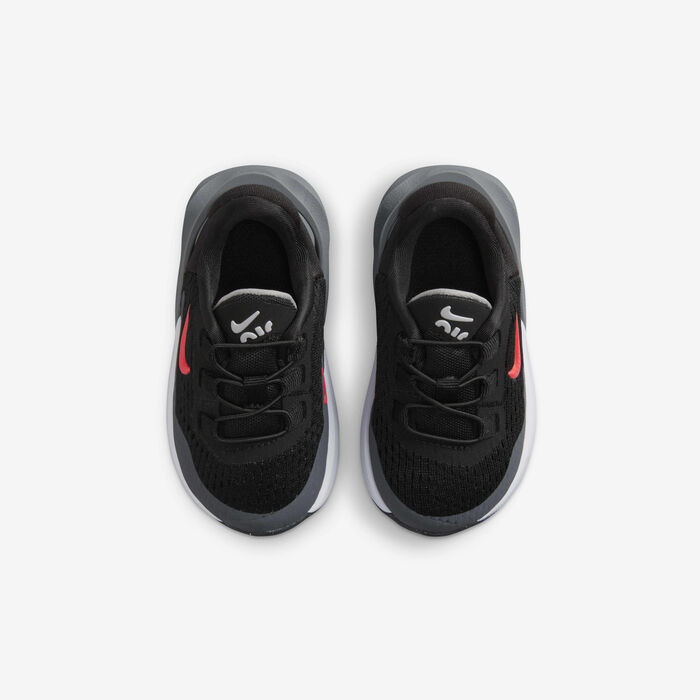 نايكي اير ماكس 270 جو حذاء ايزي اون اوف للأطفال الصغار والرضًع أسود image number 3