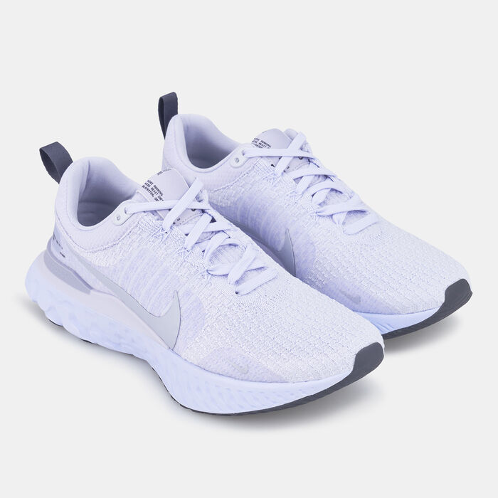 نايكي حذاء رياكت انفينيتي 3 رود رانينج للرجال رمادي image number 2