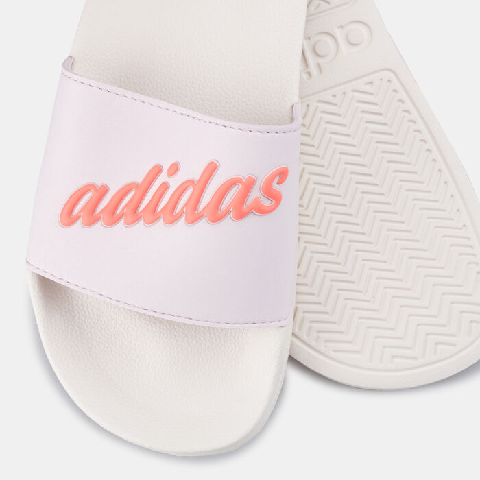 اديداس شبشب اديليت شاور للنساء وردي image number 2