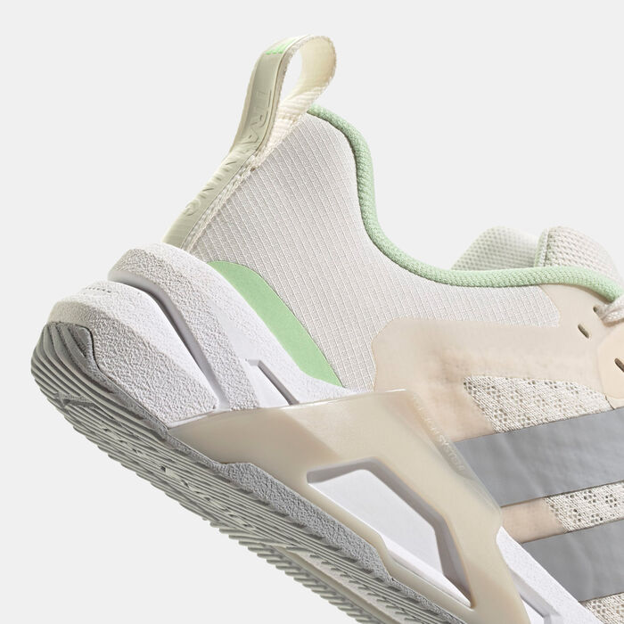 اديداس حذاء التمرين دروبست كونترول للنساء أبيض image number 5