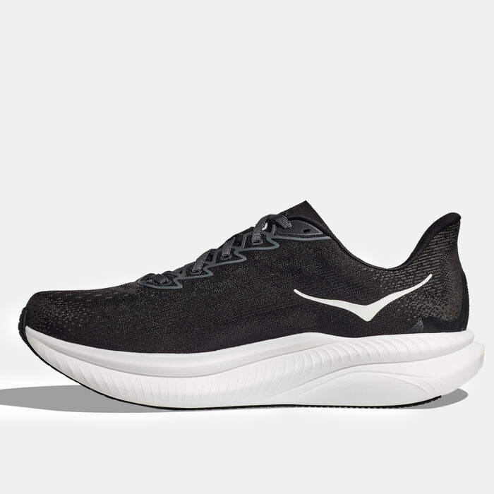 هوكا Men's Mach 6 Wide Running Shoes أسود image number 2