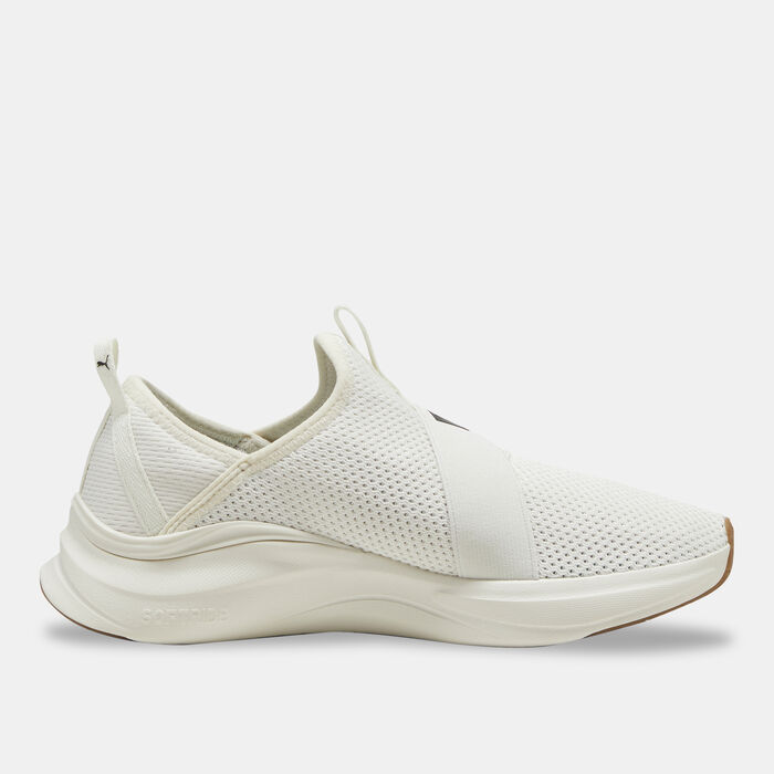 بوما حذاء الجري سوفت رايد هارموني سليب-اون للنساء أبيض image number 2