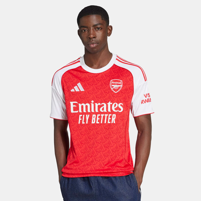 اديداس تيشيرت كرة القدم أرسنال 25/26 هوم ريبليكا للرجال أحمر image number 0