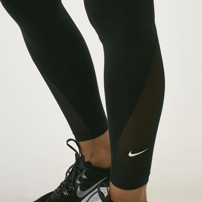 نايكي بنطال ضيق (ليقنز) ون 7/8 للنساء أسود image number 3