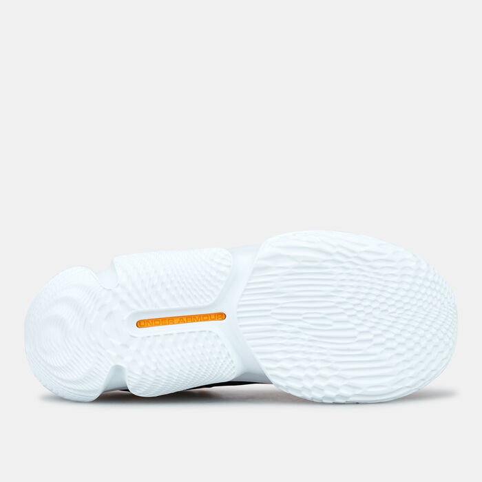 اندر ارمر حذاء كرة السلّة فلو FUTR X 2 للرجال والنساء برتقالي image number 3