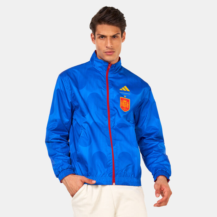 اديداس جاكيت أسبانيا وورلد كاب 2022 أنهايم للرجال أحمر image number 0