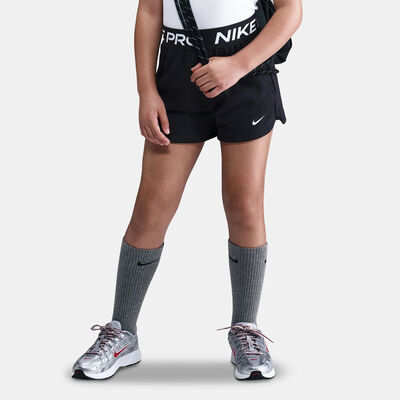 نايكي شورت برو فليس دراي-فت للأطفال أسود