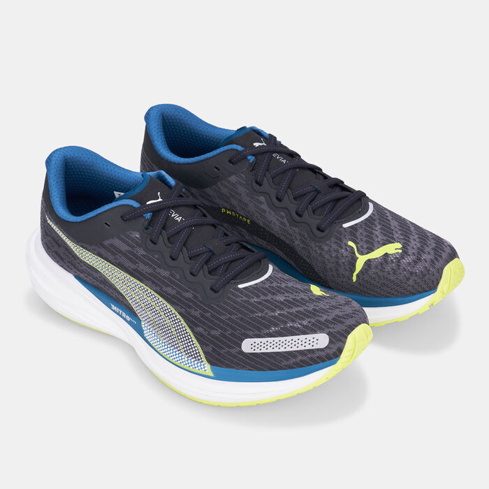 بوما حذاء الجري ديفييت نيترو 2 للرجال أسود image number 2