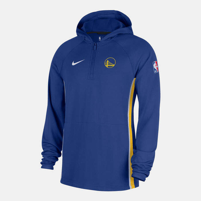 نايكي هودي NBA غولدن ستيت ووريورز زوند بربع سحاب للرجال أزرق image number 0