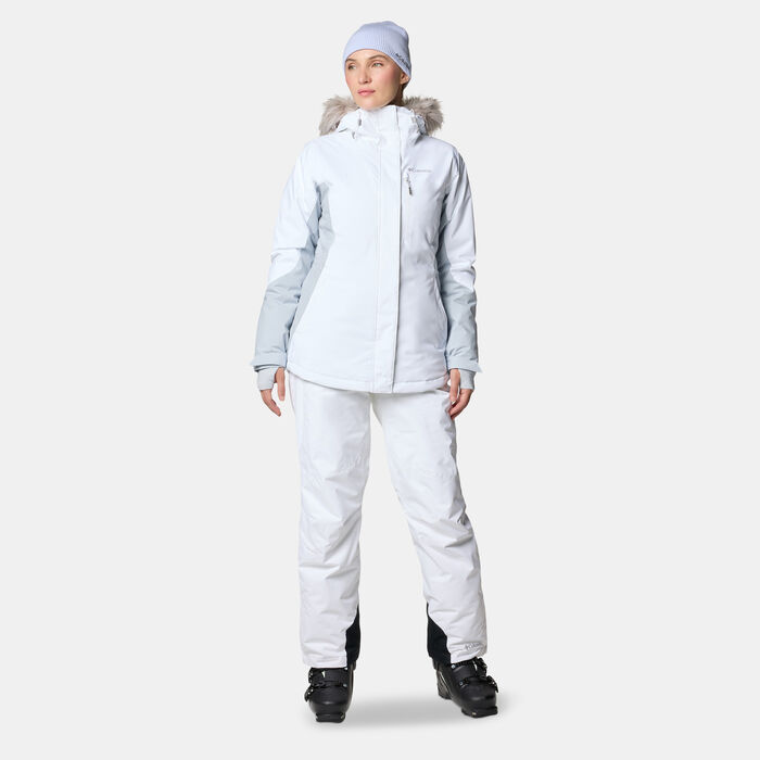 كولومبيا بنطال بوغابو II للتزلج للنساء أبيض image number 2