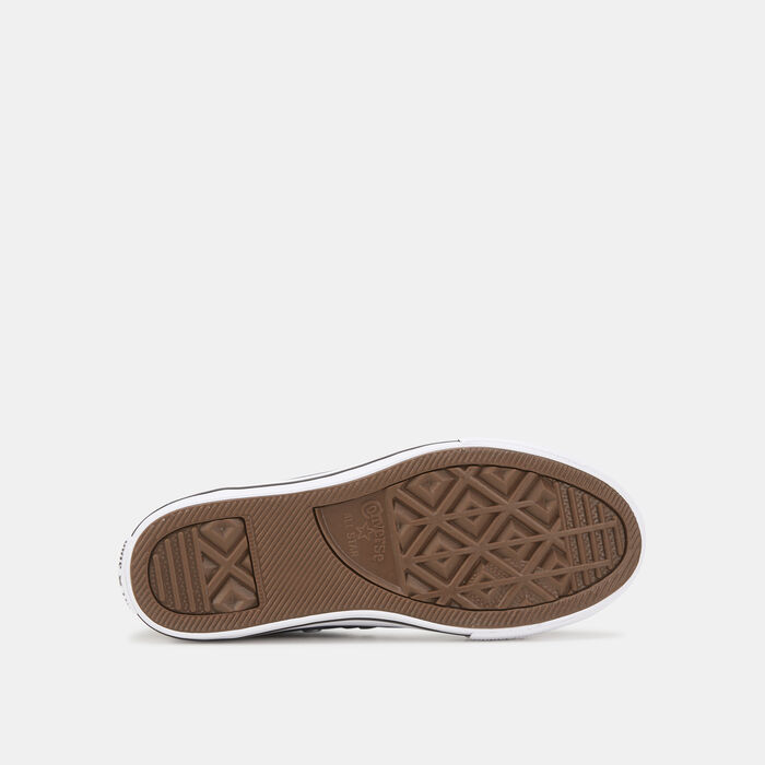 كونفرس حذاء تشاك تيلور اول ستار بالرقبة العالية للاطفال الصغار (للأولاد والبنات) أزرق image number 3