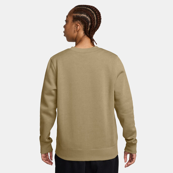 نايكي سويت شيرت صوف رياضي فينيكس للنساء بنى image number 1