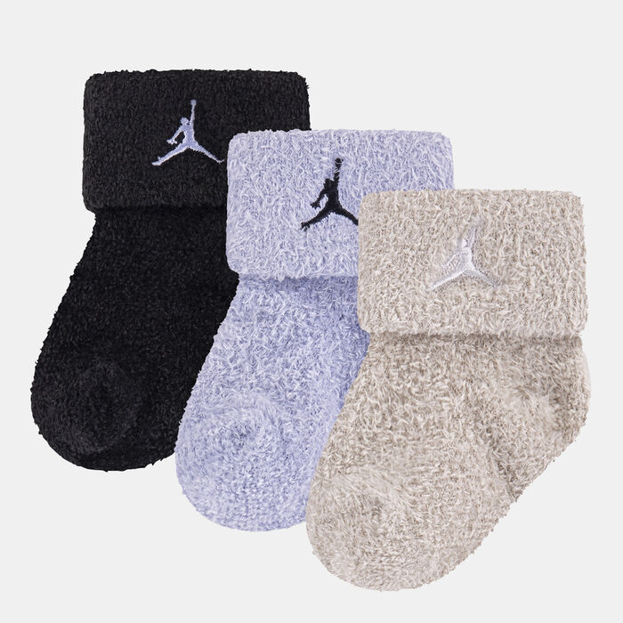 نايكي جوارب سوفت آند كوزي للاطفال (3 أزاوج) أسود image number 0