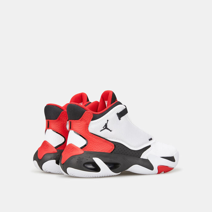 جوردن حذاء ماكس اورا 4 للاطفال الكبار أبيض image number 2