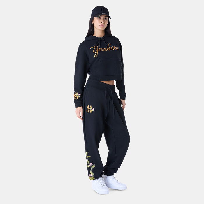نيو ايرا هودي ام ال بي نيويورك يانكيز للنساء أسود image number 2