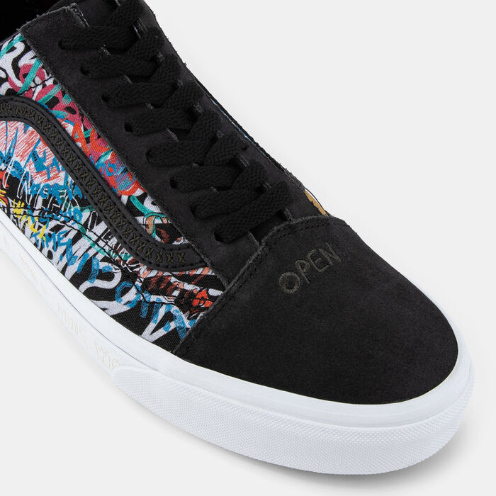 فانس حذاء أولد سكول للجنسين أسود image number 4