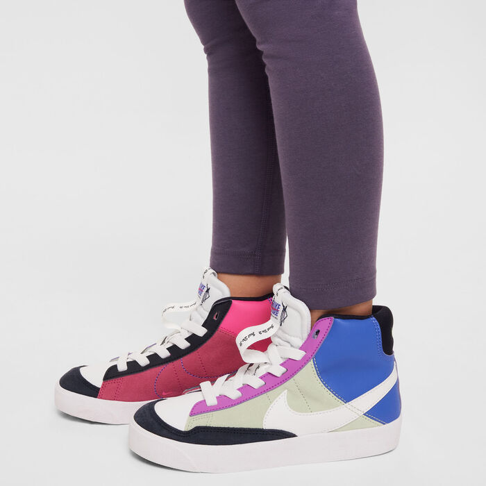 نايكي ليقنز سبورتسوير كلاسيك بخصر مرتفع للاطفال بنفسجي image number 3